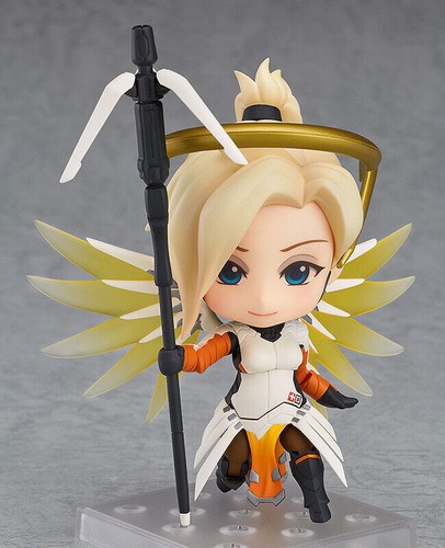 Neu Nendoroid Game Anime Overwatch OW Mercy Classic Skin Action Doll 10cm - Bild 2 von 6