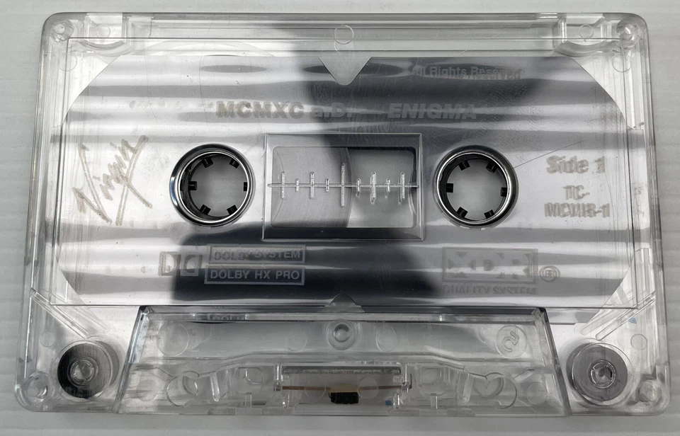 Enigma MCMXC a.D Music Cassette Tape MCVIR I Virgin 1991 Original - Image 3 of 4