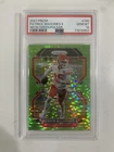 2021 Panini Neon Green Pulsar Prizm #190 Patrick Mahomes II Chiefs PSA 10