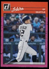 2023 Donruss #266 ICHIRO 1990 Retro Variation Holo Pink Seattle Mariners