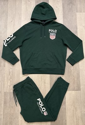 Polo Ralph Lauren Green 1967 K-Swiss Sweatsuit - Hoodie (L