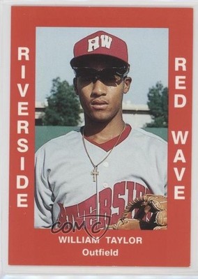 1988 Cal League Will Taylor William Taylor #227 0t2