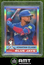 Jonatan Clase 2025 Topps Heritage Chrome Toronto Blue Jays #327