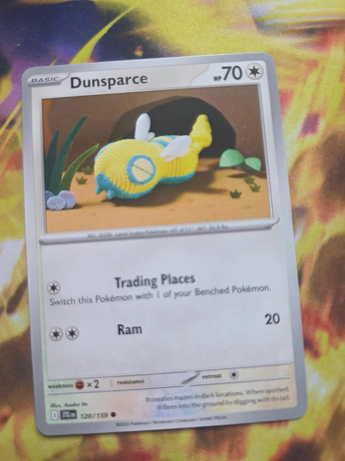 DUNSPARCE 120/159 Common Journey Together Pokemon Near Mint