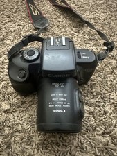 CANON EOS 700 SLR Camera w/ 35mm-80mm Canon Pwr Zoom Lens Power Tested See Desc