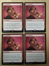 4x Stranglehold, MTG, Englisch
