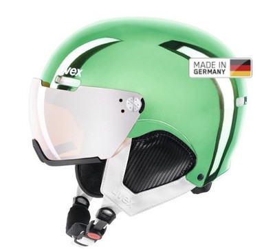 Uvex Helm hlmt 500 Visor chrome Green 