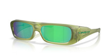 Oakley PERMIAN Sunglasses OO9520-0459 Matte Transparent Fern W/ PRIZM Jade Lens