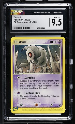 Duskull graded CGC 9.5 for sale on eBay