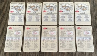 Lot of 10 CASE XX knife Collector s Pocket Guide