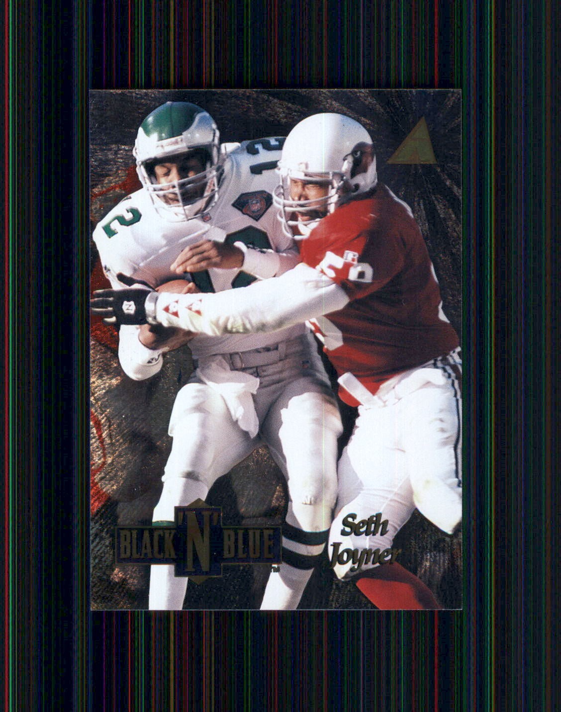 1995 Pinnacle #22 Seth Joyner Black 'N Blue