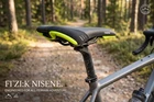 Fizik Nisene Bike Saddle Black Green MTB Road Cycling Seat Gravel Manganese Rail