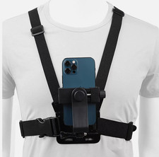 Mobile Phone Chest Mount Harness Strap Holder for men and women   
