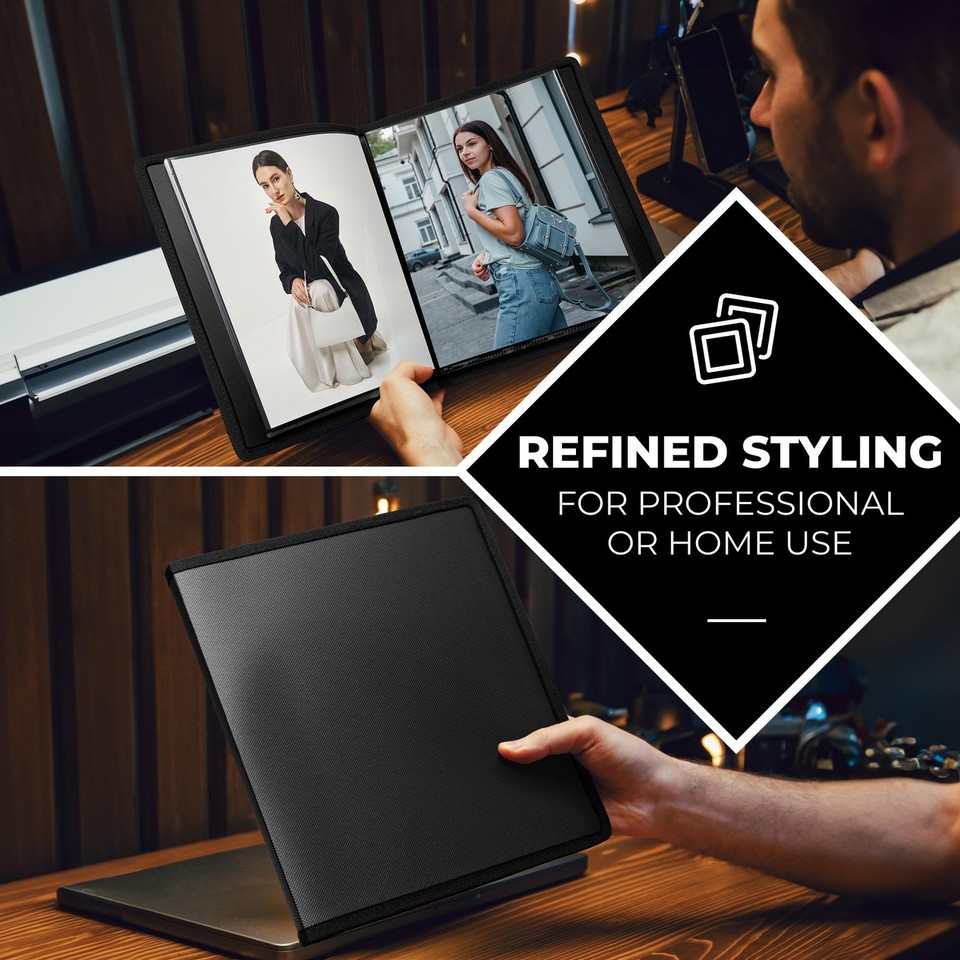 Photo Album 8X10 Binder - 48 Pages for Pictures, Portraits, Artwork ...
