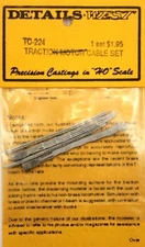 Details West TC-224 HO Traction Motor Cable Set
