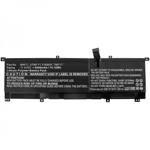 CoreParts MBXDE-BA0183 ricambio per laptop Batteria (Laptop Battery for Dell - 6