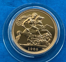 1985 Full  Proof  Gold Sovereign