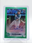 CAL RALEIGH 2022 TOPPS CHROME ROOKIE GREEN REFRACTOR RC AUTO /99 Q5966