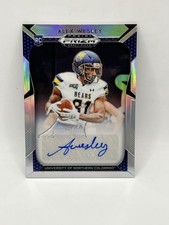 Alex Wesley Rookie Autograph Silver Prizm 2019 Panini-Draft Picks #294 (RC)