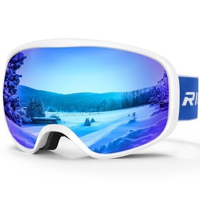 New RIOROO Kids' Ski and Snowboard Goggles 100% UV Protection OTG Windproof
