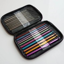 22pcs Crochet Hook Set Yarn Knitting Needles Sewing Tools DIY Crochet Craft Tool