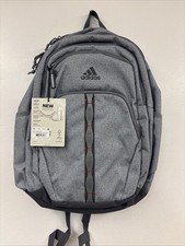 Mochila Adidas Prime para Trabajo, Talla Única, Gris Sarga/Gris/Mejor Escarlata/2