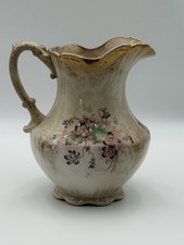 Antique Anchor Pottery Trenton NJ JEN Floral ...
