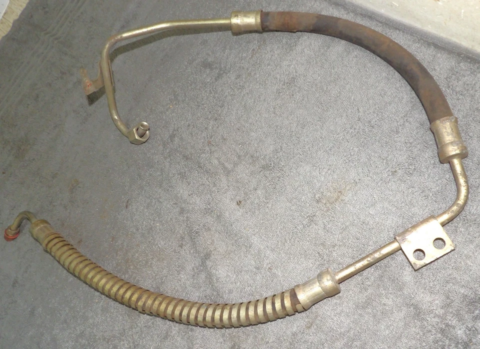 1973 1974 1975 Ford F100 4x4 4WD NOS 360 POWER STEERING PUMP To DRAG LINK HOSE - Image 3 of 4