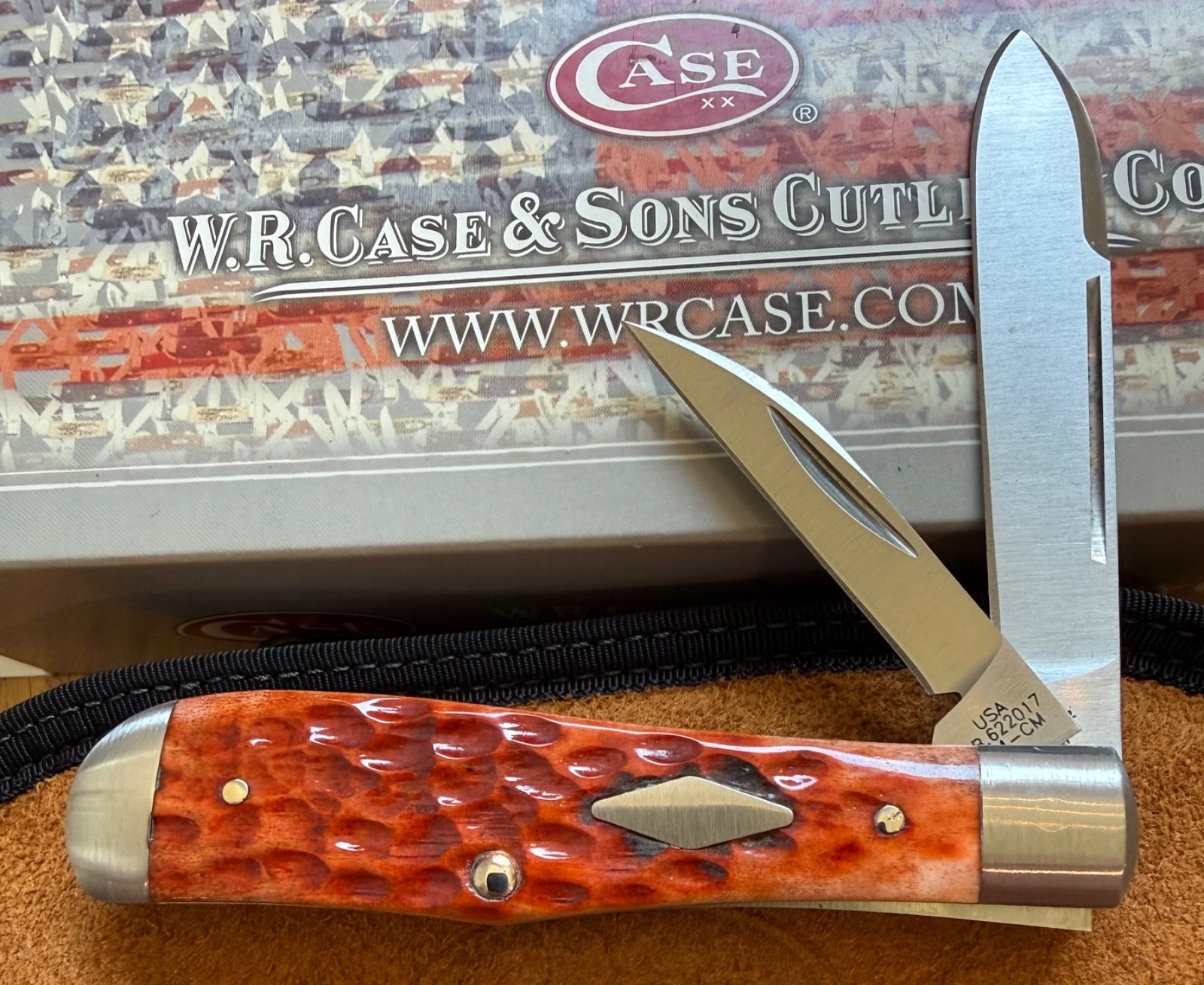 CASE TONY BOSE COLLABORATION EUREKA JACK KNIFE #TB622017 NEVER USED IN BOX N32D