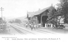 1905 Railroad Train Station Depot Mt Pleasant New York NY - Reprint