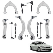 12Pcs Front Control Arm Ball Joint Assembly Sway Bar Link for 550i 2011-2016 RWD