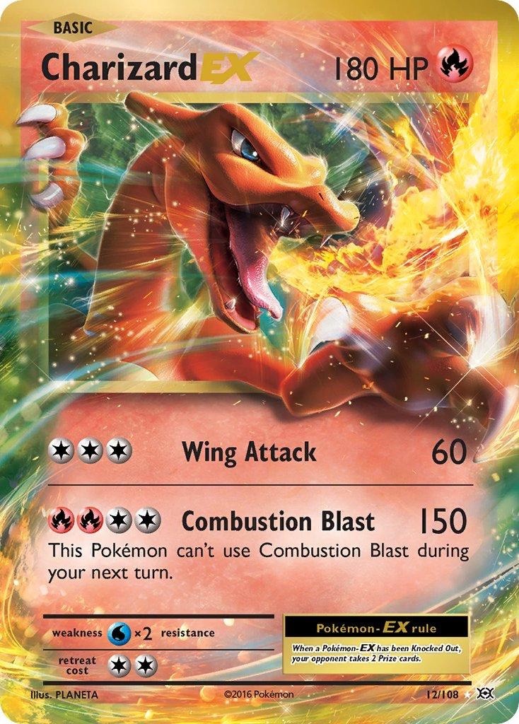 Charizard EX (12) Ultra Rare XY - Flashfire 12/106 NM