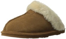 Bearpaw Loki Ii Women's Indoor/outdoor Slippers Hickory - 8 Medium
