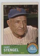 1963 Topps Casey Stengel #233 HOF