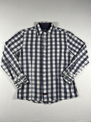 Fender Custom Shop By Rock & Roll Religion Button Down Plaid Men Size Medium