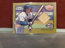 2002 Fleer October Legends Materials Robin Yount Game Used Bat