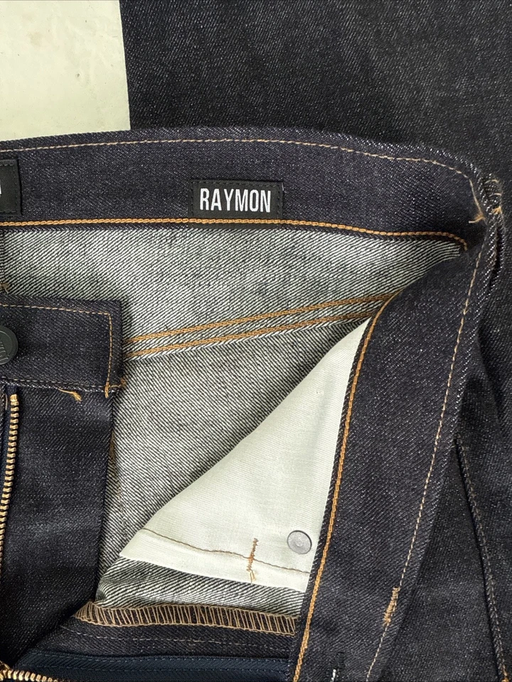 Edwin Rainbow Japanese Selvedge Denim Mens 31 X  34 Raymon Raw Denim - Image 3 of 4