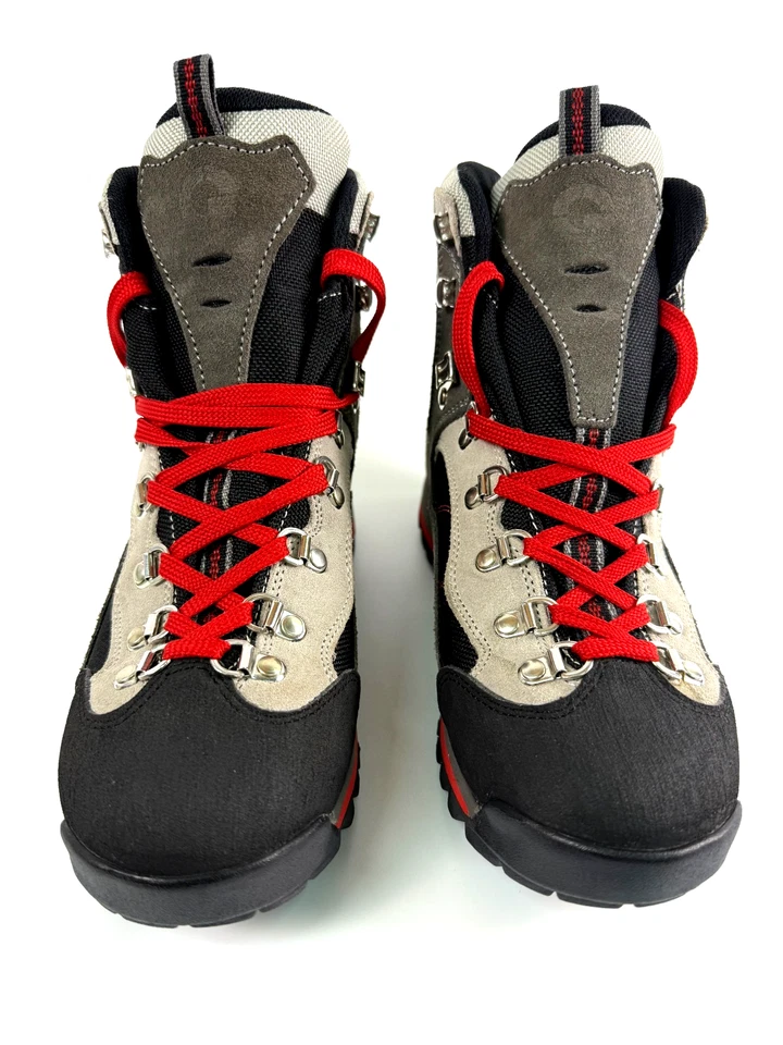 Garsport wasserdichte Damen-Wanderschuhe grau rot Vibram-Sohle Größe 8 neu mit Etikett