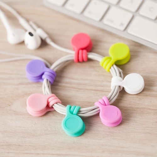 10 PCS Wickler Hörphone -Organisator Magnetische Kopfhöreraufwicklung - Afbeelding 2 van 12