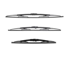 Bosch Front and Rear Windshield Wiper Blade Set Kit For Hyundai
