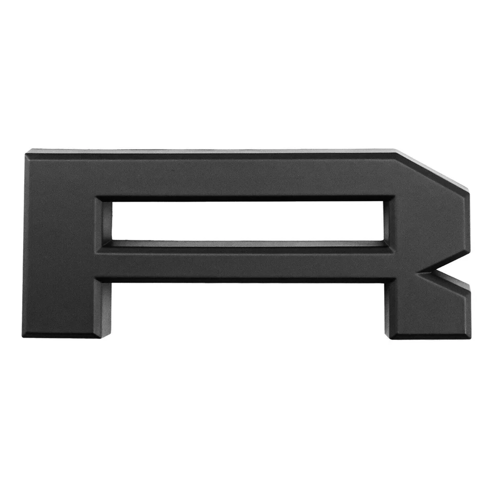Letters F & R Replacement Raptor Style Grill Matte Black Fit 2005-2008 Ford F150 Foto 3 de 4