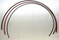 8 Gauge Copper Wire  28 inches   Stranded  Red, Black, Green Ground