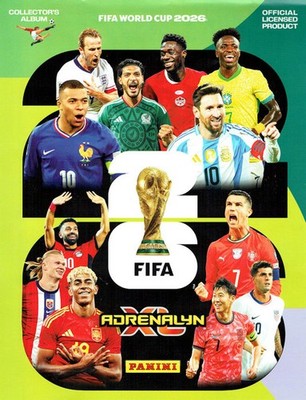 Panini Adrenalyn XL Fifa World Cup 2026 - Basic Set Part 1/2 - Karten 13 bis 321