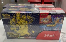 NEW Pokemon Surging Sparks Elite Trainer Box ETB + Booster Bundle Costco 2-Pack