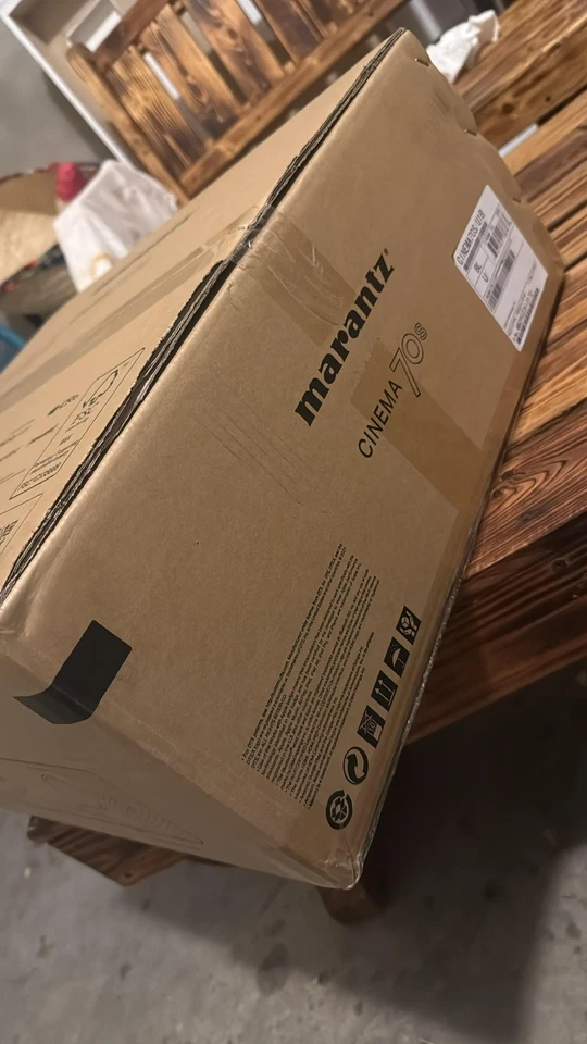 Marantz Cinema 70s Black 7.2 Channel AV Surround Receiver 8K AC100V NEW #499 - Image 3 of 4