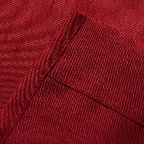 Faux Silk Semi Sheer Curtains Grommet Top Light Reducing Silk Drapes, 2panels - Picture 19 of 40