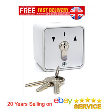 Roller Shutter Key Switch ELECTRIC OPENER Loading Bay ROLLER SHUTTERS GARAGE