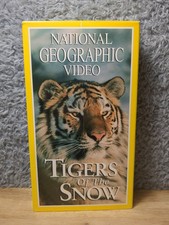 National Geographic Video - Tigers of the Snow VHS, 1997 