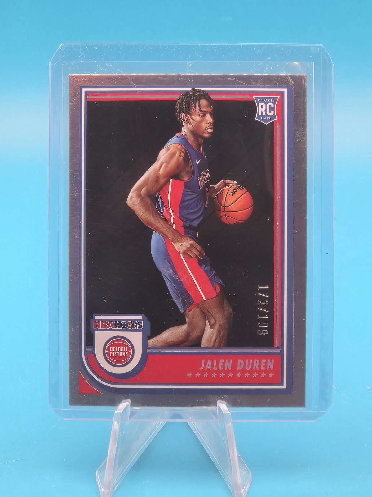 2022-23 Panini NBA Hoops - Rookies Jalen Duren #243 Silver 172/199 (RC)