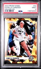 2024 Panini Prizm WNBA- Kamilla Cardoso - Orange Ice Rookie - PSA 9 - ROOKIE